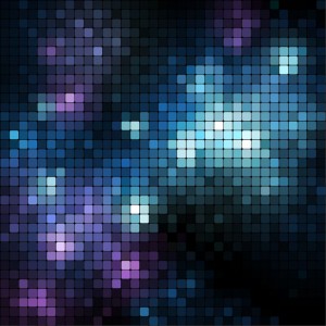 Abstract Vector Graphic Mosaic Background 